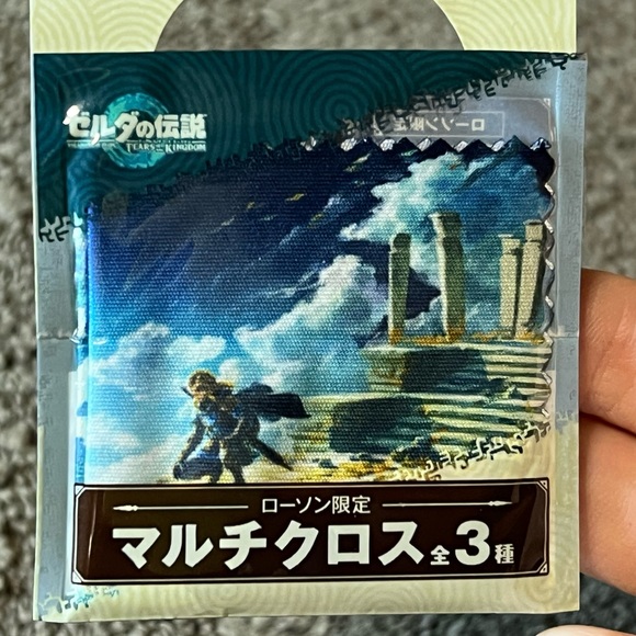 The Legend of Zelda: Tears of the Kingdom x Lawson Mini Microfiber Cloth Japan - Picture 3 of 5